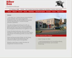 Homepage Tischlerwerkstatt Biberbau