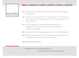 Homepage Bonnoffice